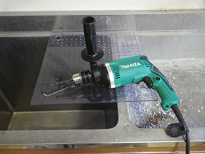 Lab. 2 system D~G support plate